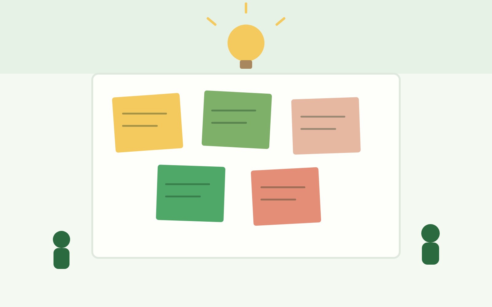 Tableau d'idées, tout reste à construire